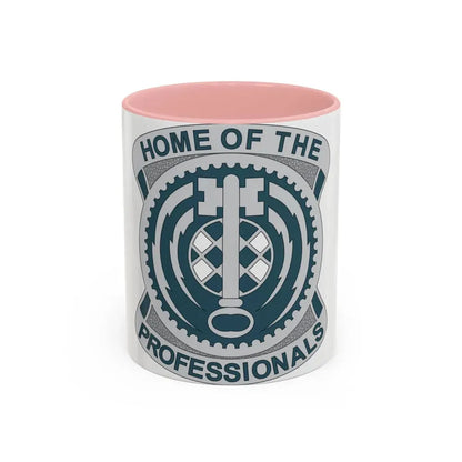 701 Military Intelligence Brigade (U.S. Army) Accent Coffee Mug 11oz Pink - Go Mug Yourself