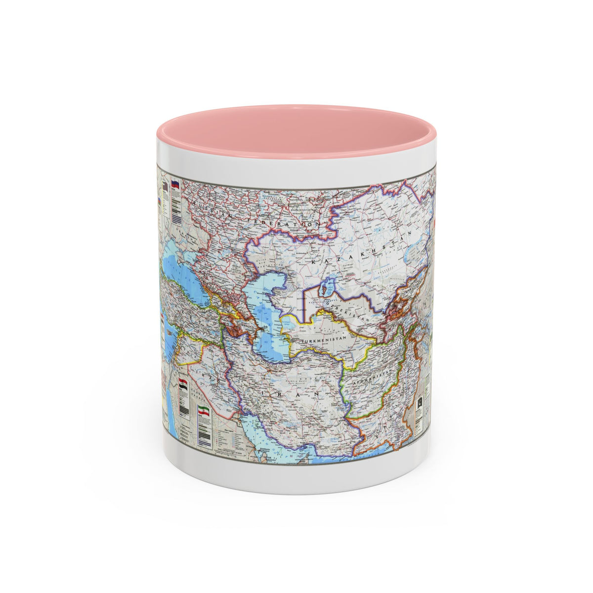 Caspian Region- Promise and Peril (1999) (Map) Accent Coffee Mug