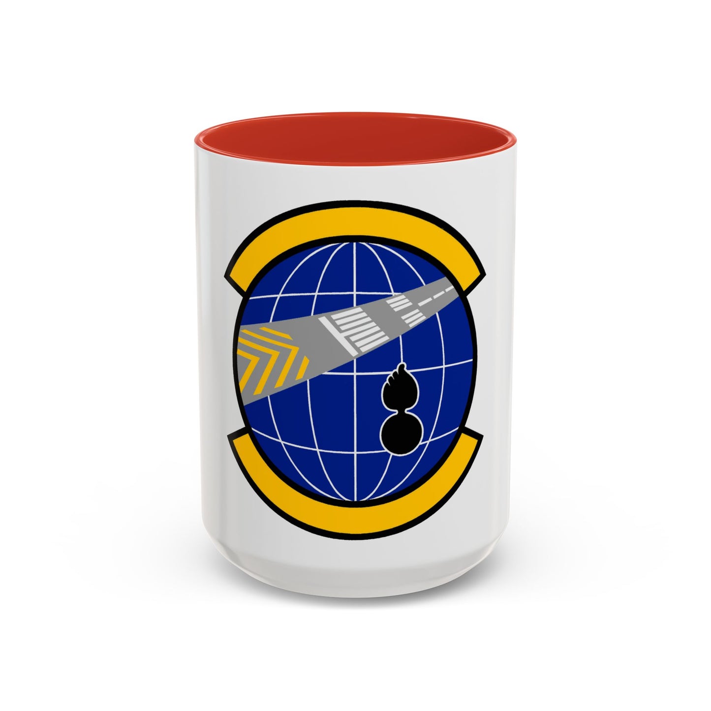 424 Air Base Squadron USAFE (U.S. Air Force) Accent Coffee Mug