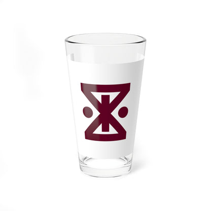 Flag of Amagasaki Hyogo (Japan) Pint Glass 16oz