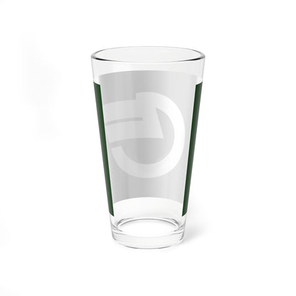 Flag of Hiezu Tottori (Japan) Pint Glass 16oz