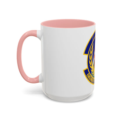 50th Civil Engineer Squadron (U.S. Air Force) Accent Coffee Mug