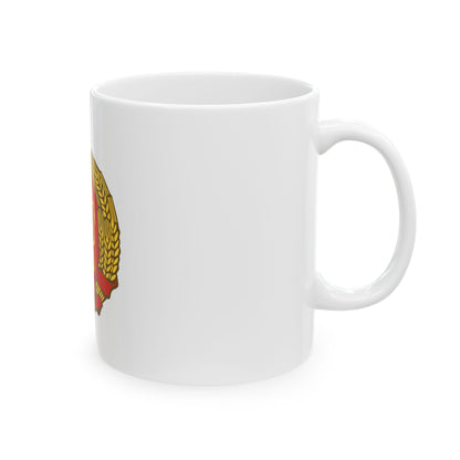 Coat of arms of Bulgaria (1948) - White Coffee Mug