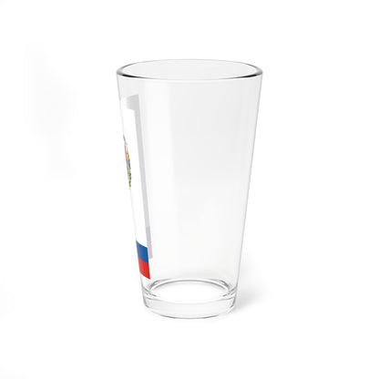 Flag of Gyenesdias vertical (Hungary) Pint Glass 16oz