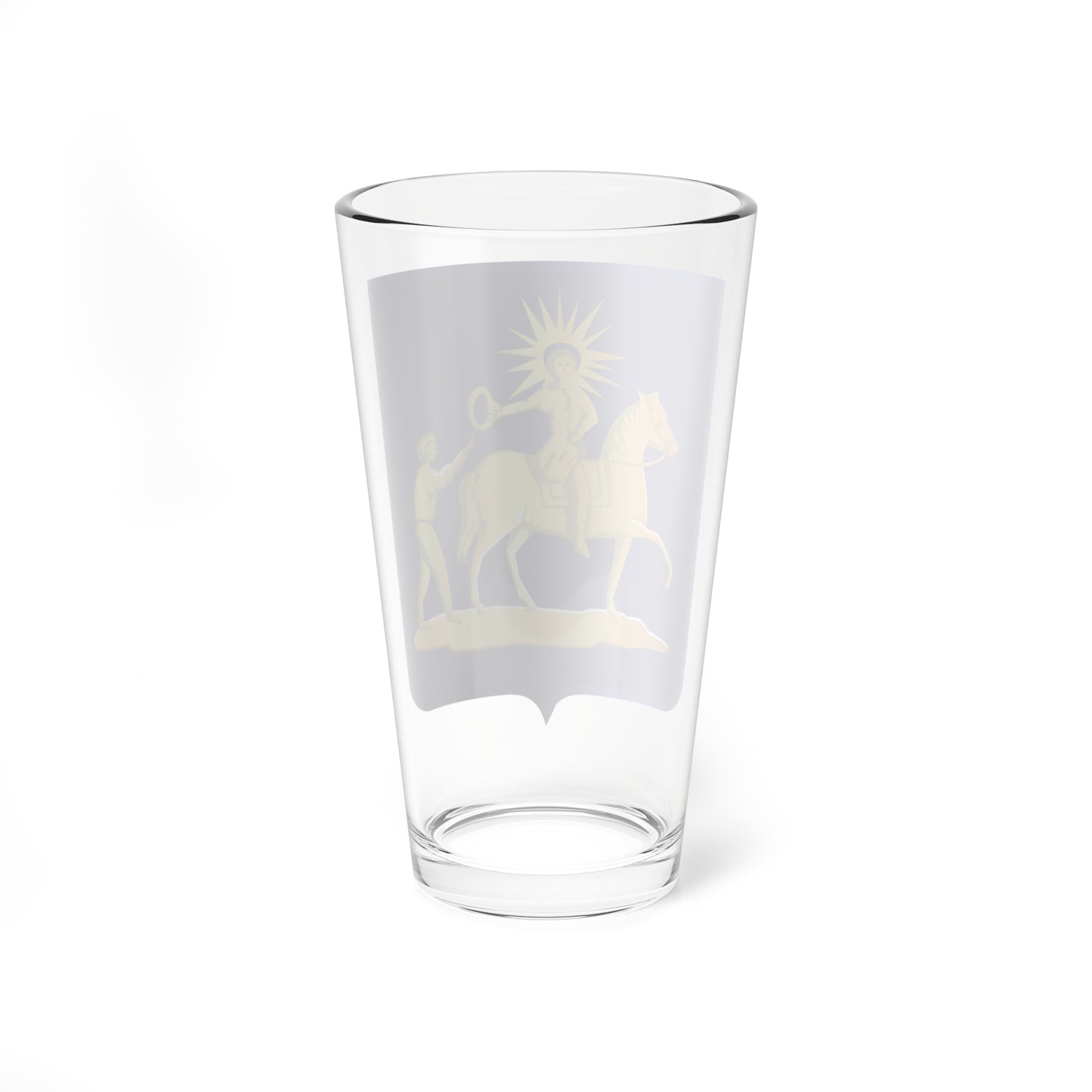 Sint Maarten wapen (Netherlands) (Coat of Arms) Pint Glass 16oz