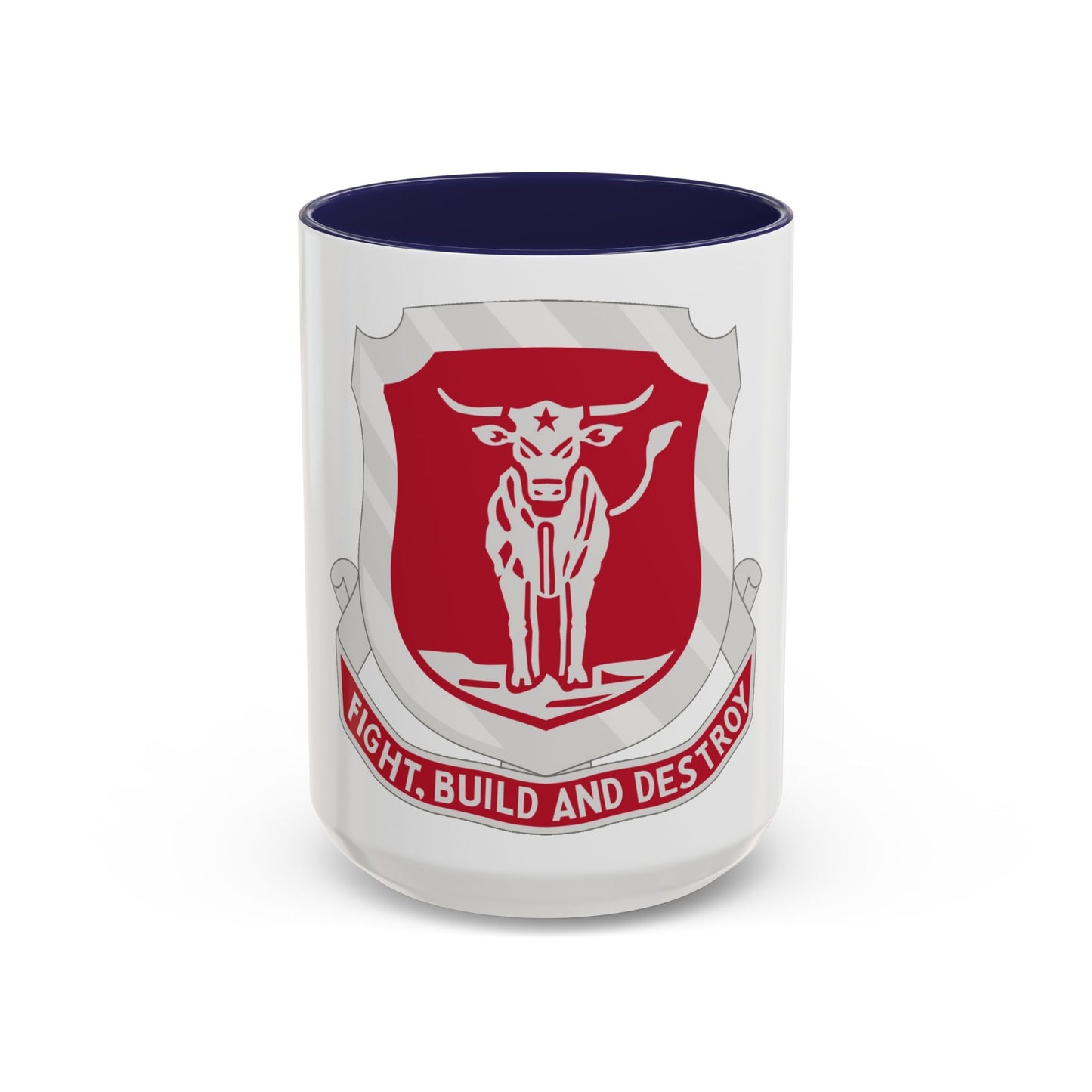 39 Engineer Battalion (U.S. Army) Accent Coffee Mug