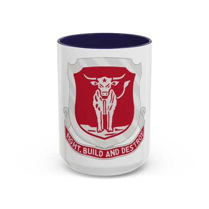 39 Engineer Battalion (U.S. Army) Accent Coffee Mug