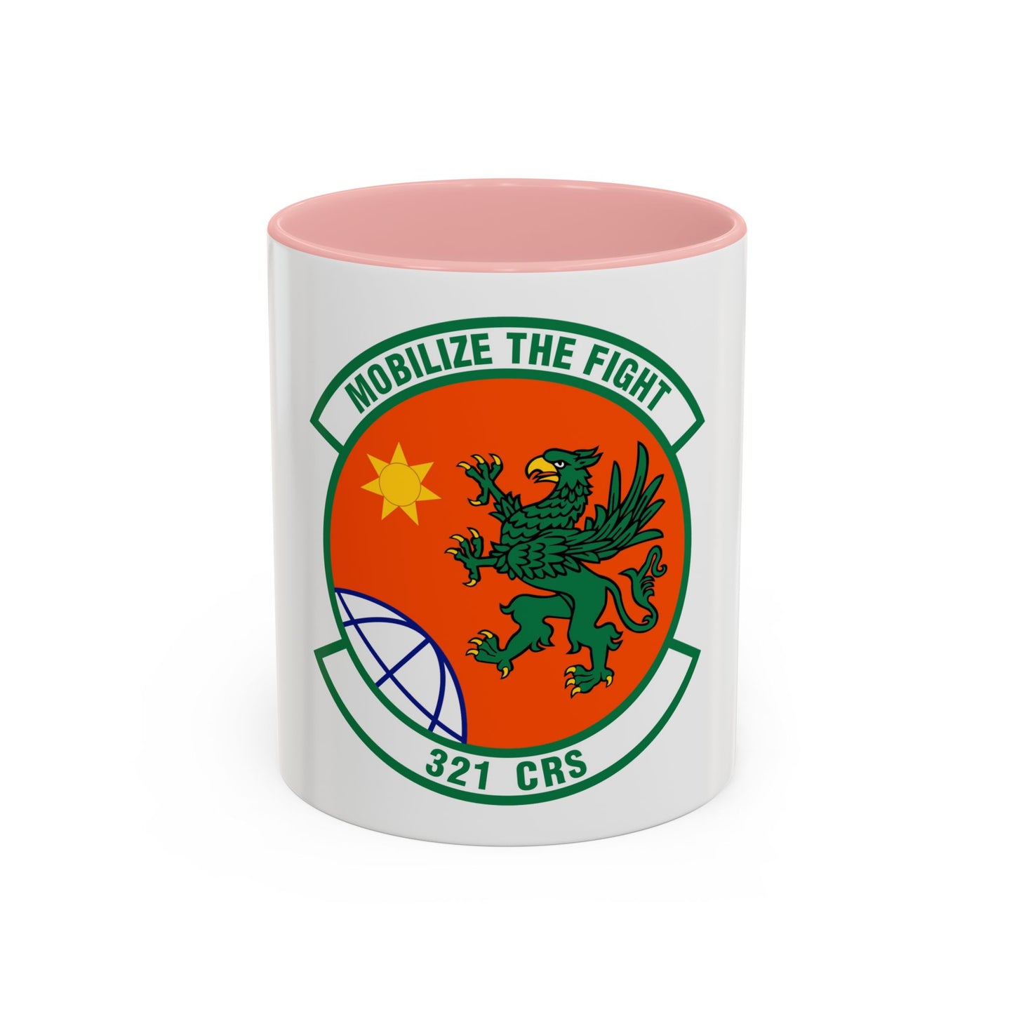 321 Contingency Response Squadron AMC (U.S. Air Force) Accent Coffee Mug