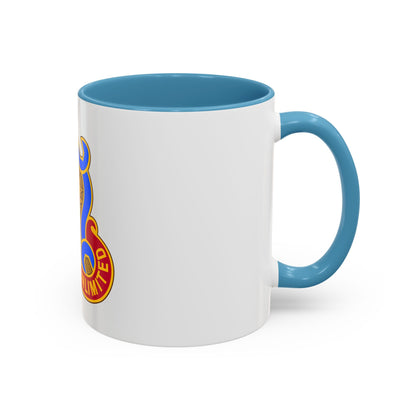 737 Maintenance Battalion (U.S. Army) Accent Coffee Mug