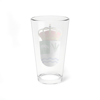 Escudo de Abertura Cáceres (Spain) (Coat of Arms) Pint Glass 16oz