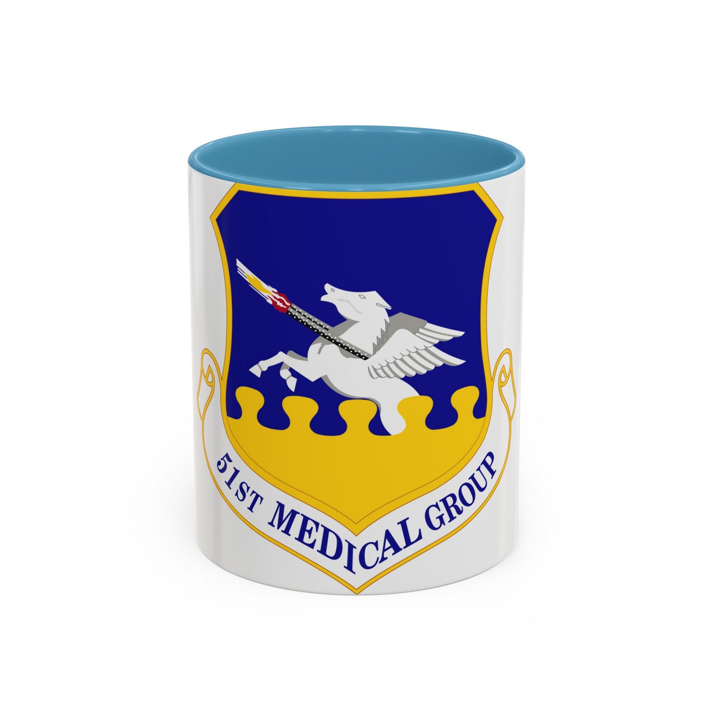 51st Medical Group (U.S. Air Force) Accent Coffee Mug