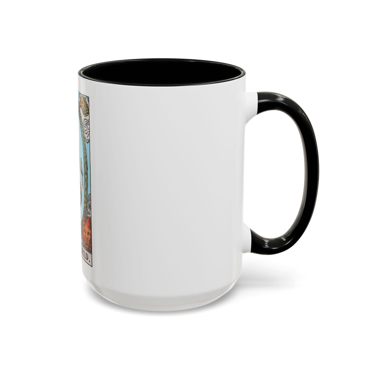 The World (Tarot Card) Accent Coffee Mug