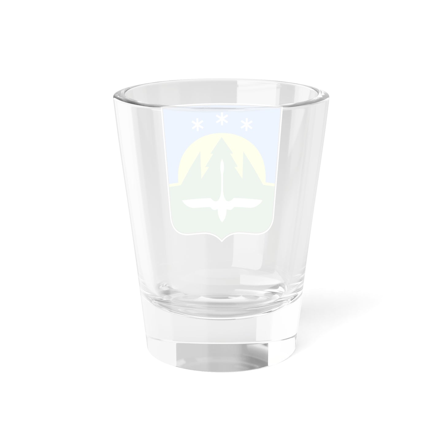 Coat of Arms of Khanty-Mansiysk (Russia) (Coat of Arms) Shot Glass 1.5oz