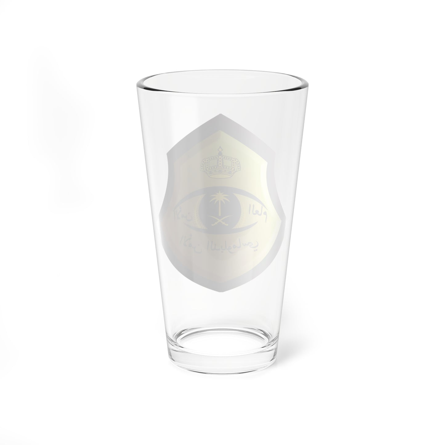 Diplomatic Security Special Forces Saudi Arabia (Saudi Arabia) (Coat of Arms) Pint Glass 16oz