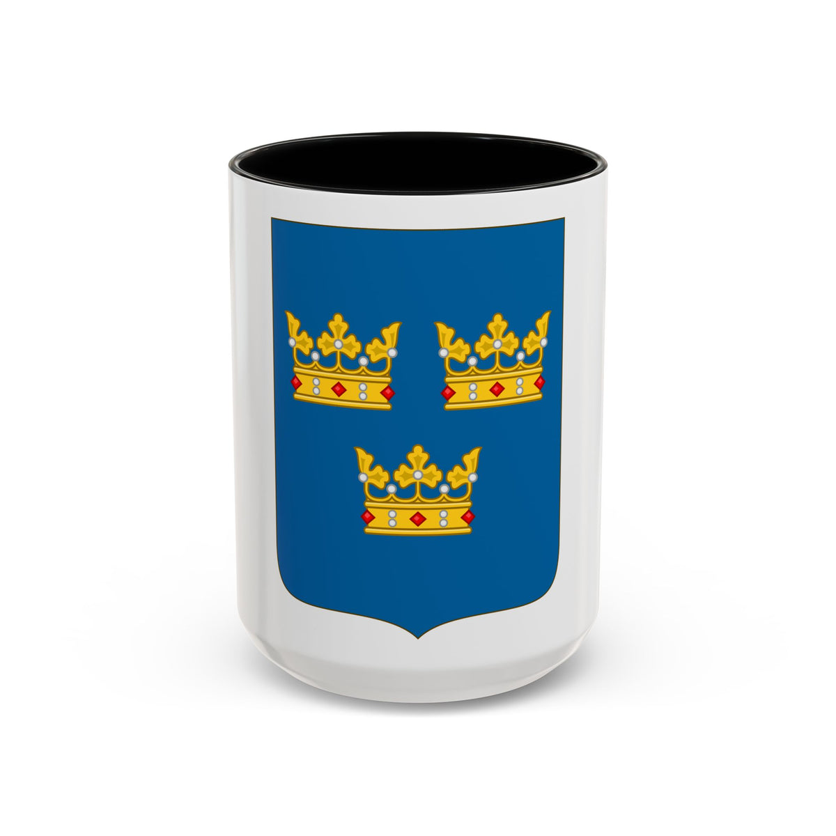 Shield of arms of Sweden - Accent Coffee Mug