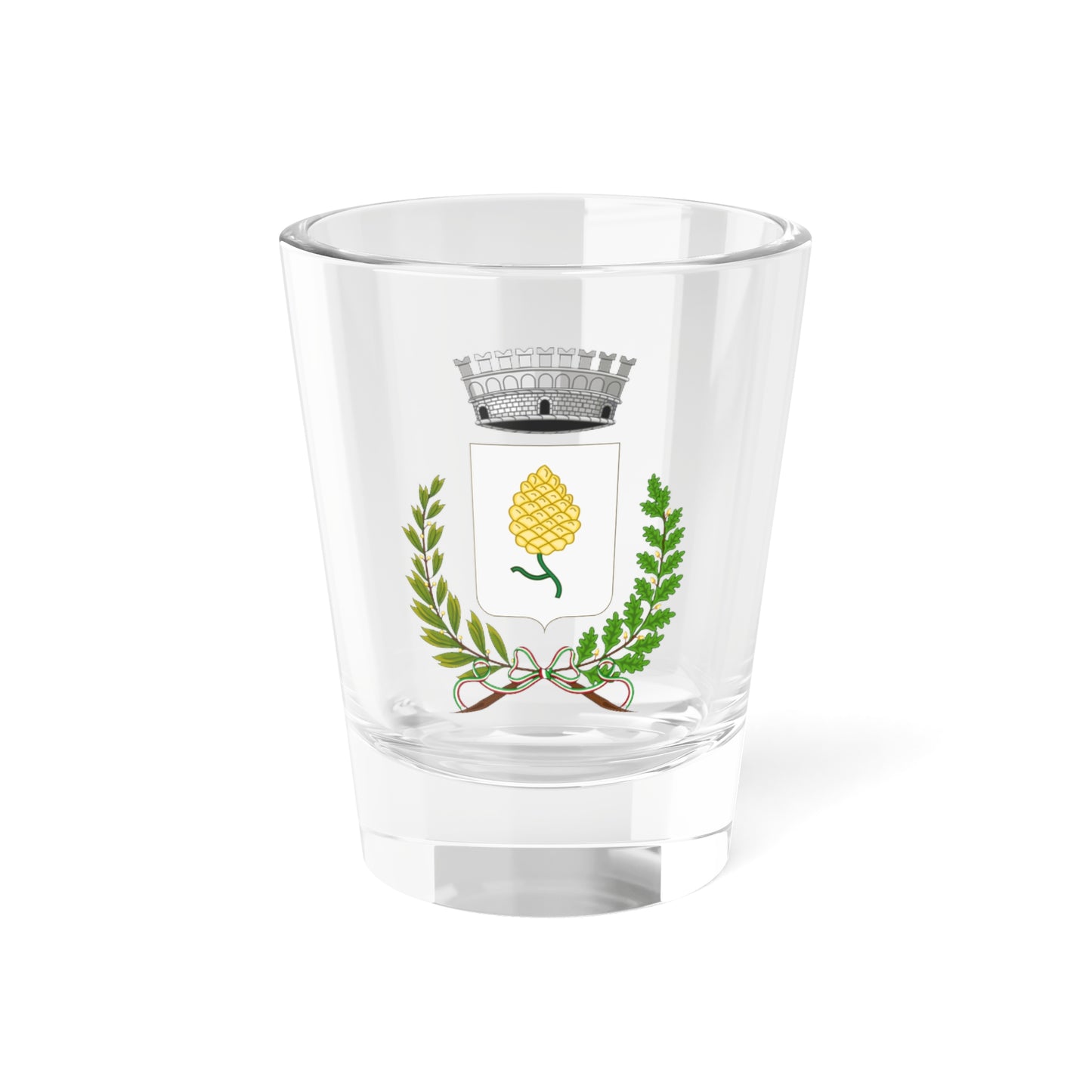 Pignone Italia-Stemma (Italy) (Coat of Arms) Shot Glass 1.5oz