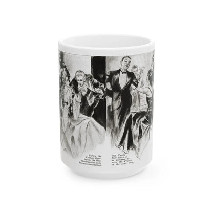 Do the American Bourbons Realize Fate, Liberty magazine, July 2, 1932 - White Coffee Mug-15oz-Go Mug Yourself