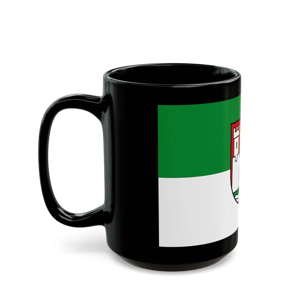 Flag of Wolfsburg Germany - Black Coffee Mug-Go Mug Yourself