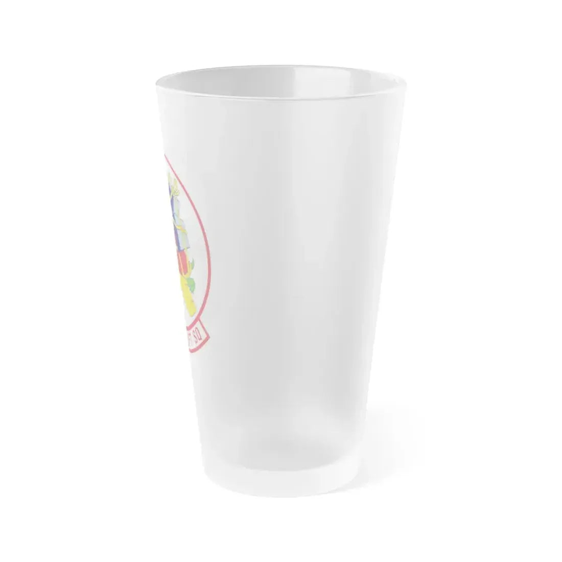 701st Airlift Squadron (U.S. Air Force) Frosted Pint Glass 16oz - Go Mug Yourself