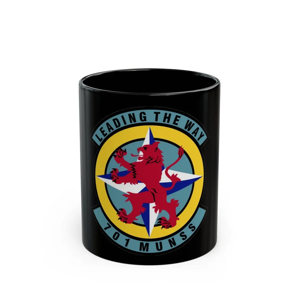 701st Munitions Support Squadron (U.S. Air Force) Black Coffee Mug-11oz-Go Mug Yourself