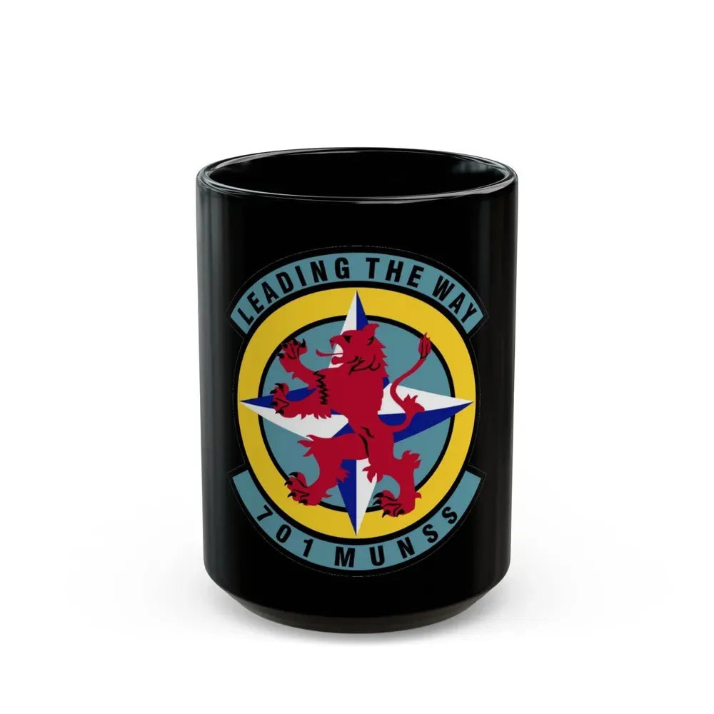 701st Munitions Support Squadron (U.S. Air Force) Black Coffee Mug 15oz - Go Mug Yourself