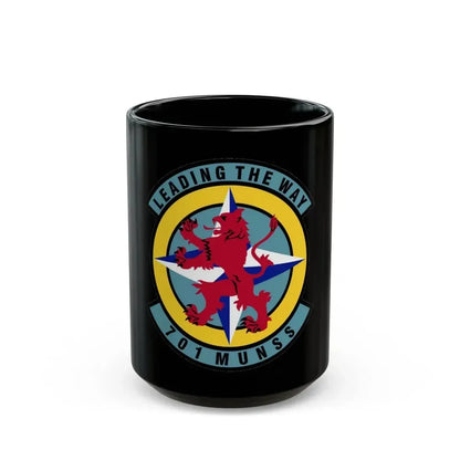 701st Munitions Support Squadron (U.S. Air Force) Black Coffee Mug 15oz - Go Mug Yourself