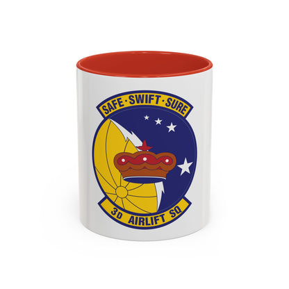 3d Airlift Squadron (U.S. Air Force) Accent Coffee Mug