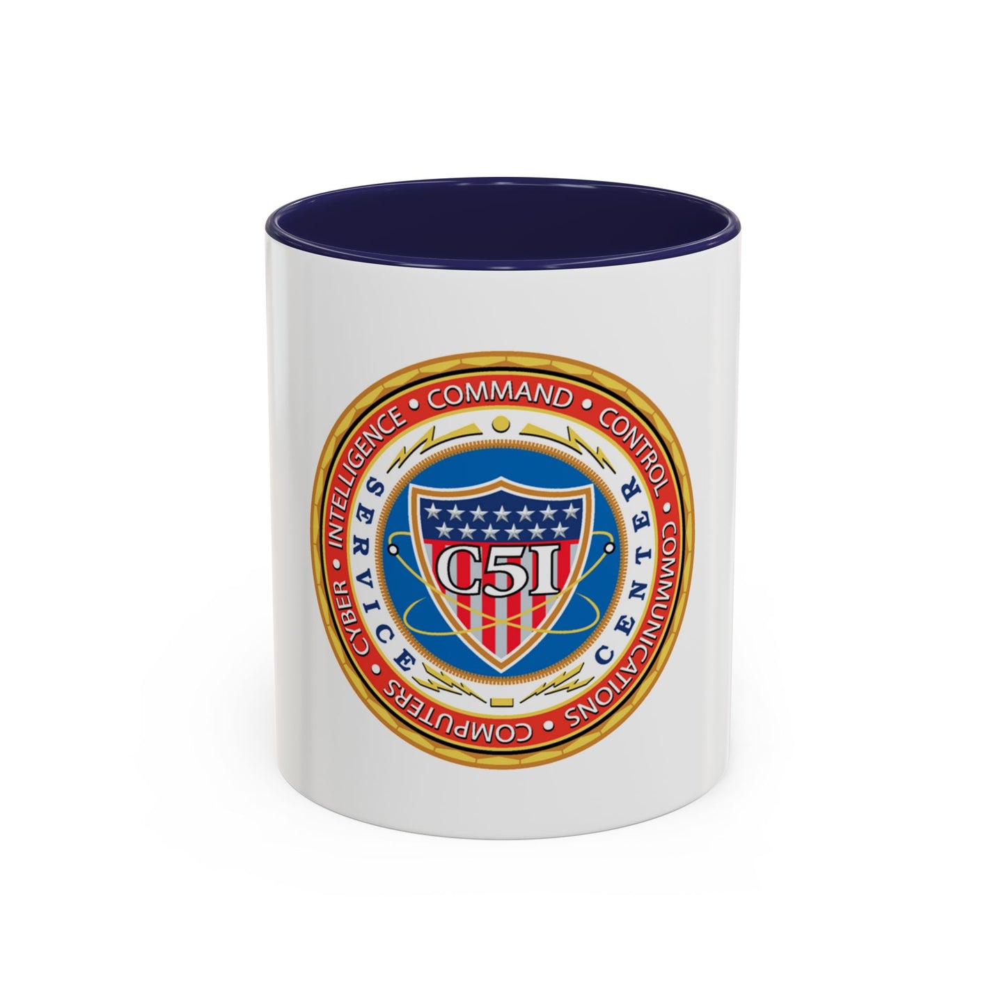 USCG C51SC (U.S. Coast Guard) Accent Coffee Mug