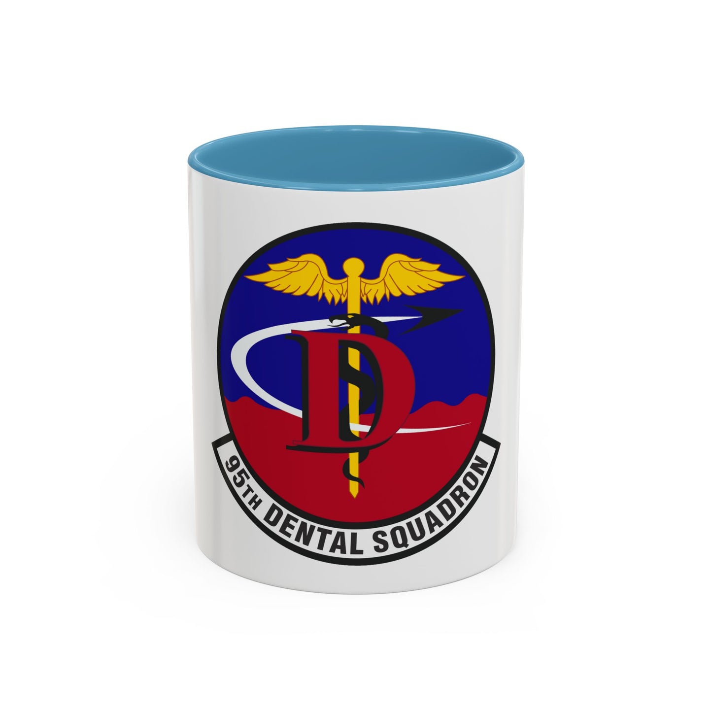 95th Dental Squadron (U.S. Air Force) Accent Coffee Mug