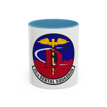 95th Dental Squadron (U.S. Air Force) Accent Coffee Mug
