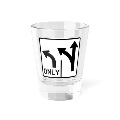 MUTCD-CA R61-1.1 (California) (Road Sign) Shot Glass 1.5oz