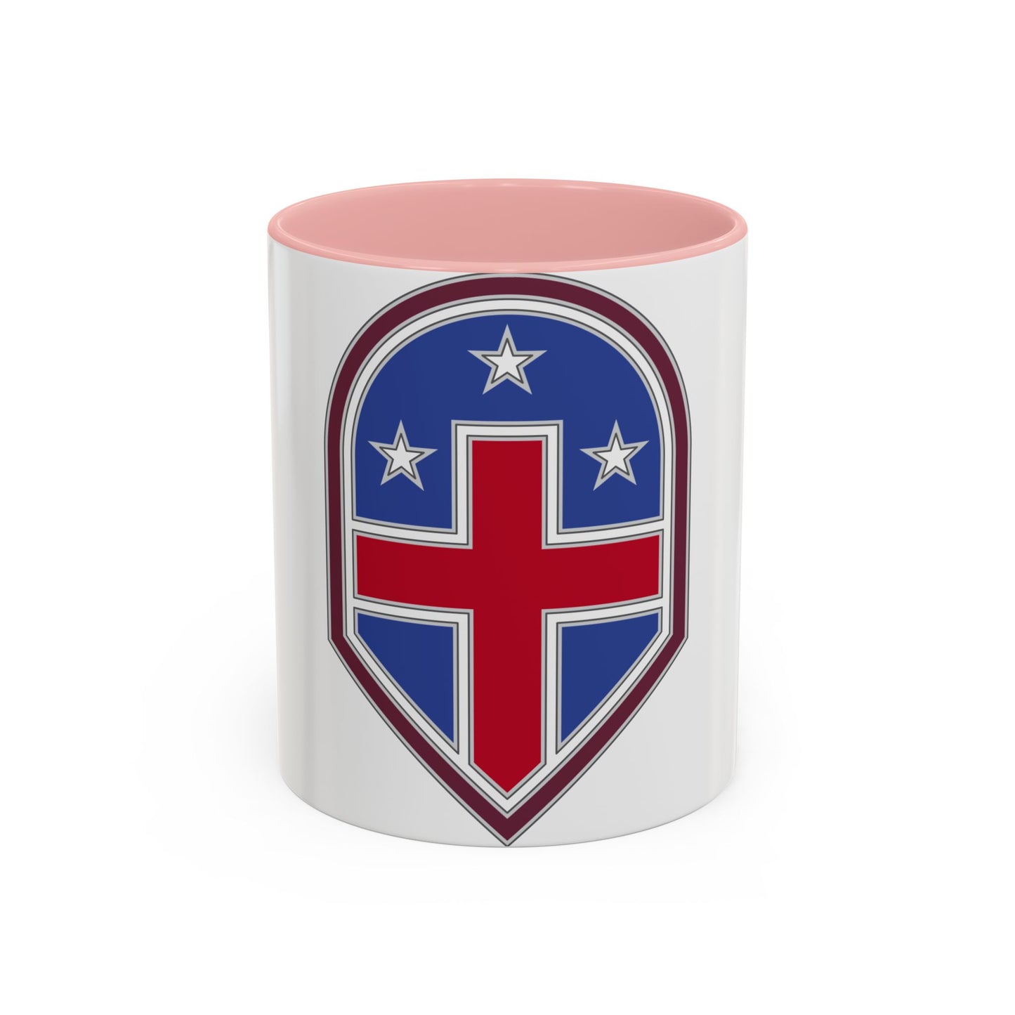 332 Medical Brigade 3 (U.S. Army) Accent Coffee Mug