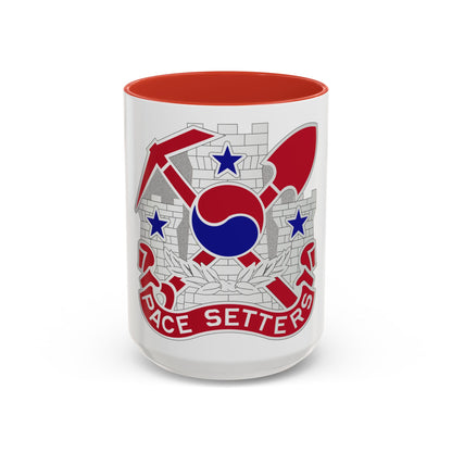 2 Engineer Group (U.S. Army) Accent Coffee Mug