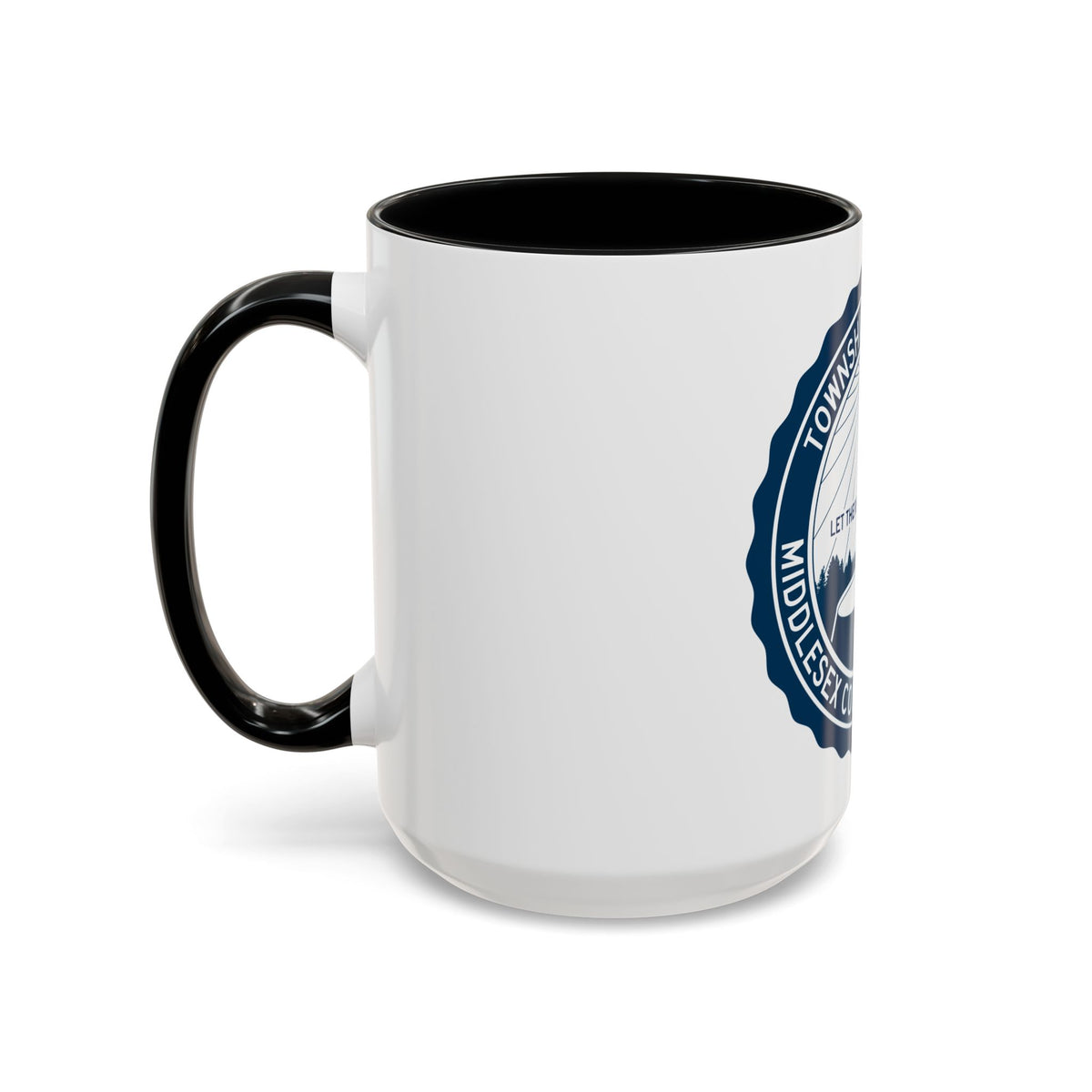 Seal of Edison NJ - Accent Coffee Mug