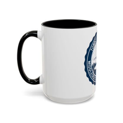 Seal of Edison NJ - Accent Coffee Mug