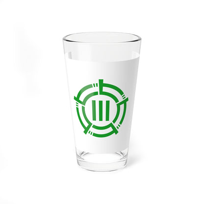 Flag of Ibigawa Gifu 1955-2005 (Japan) Pint Glass 16oz