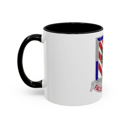 104 Engineer Battalion Obsolete Insignia (U.S. Army) Accent Coffee Mug