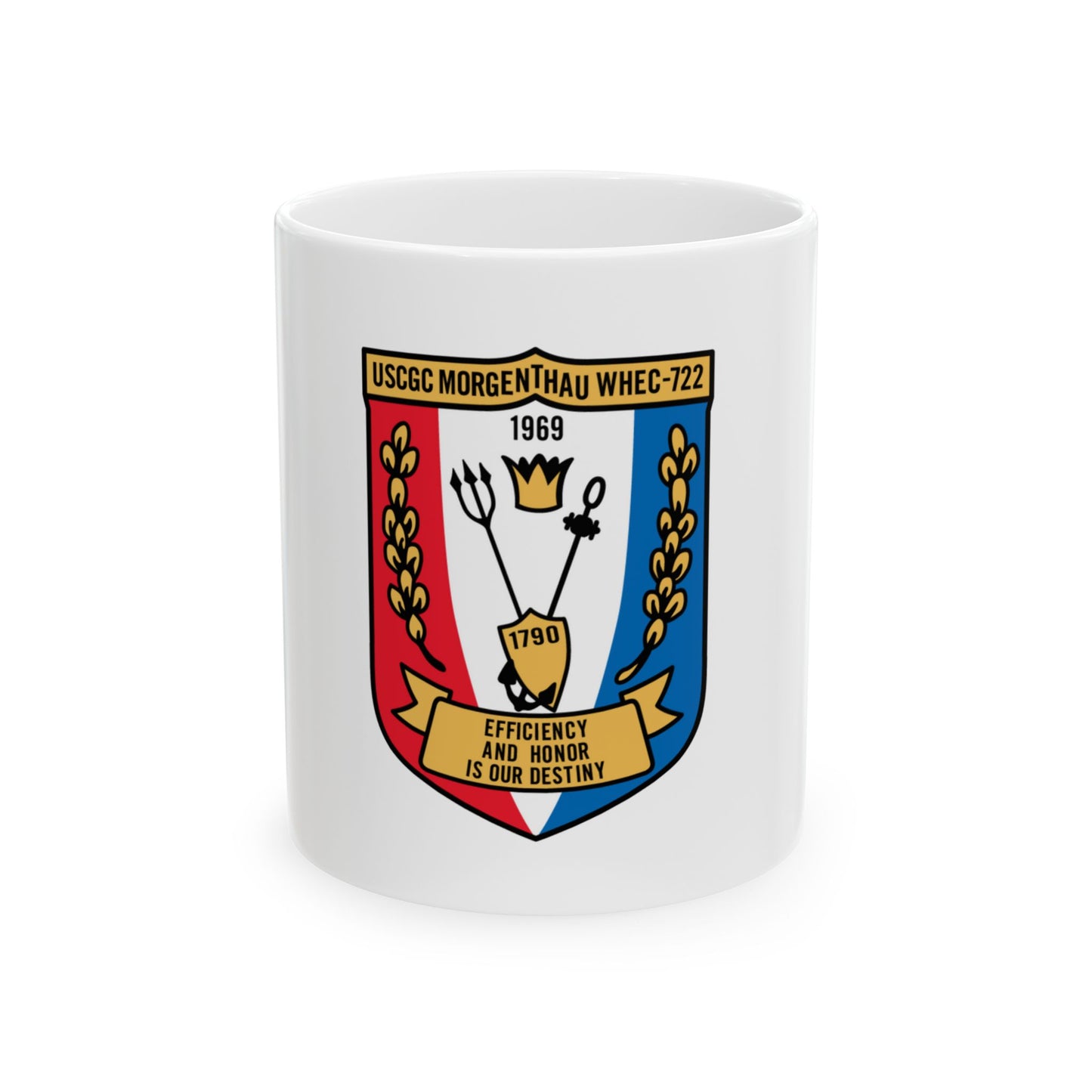 USCGC Morgentthau Whec 722 (U.S. Coast Guard) White Coffee Mug