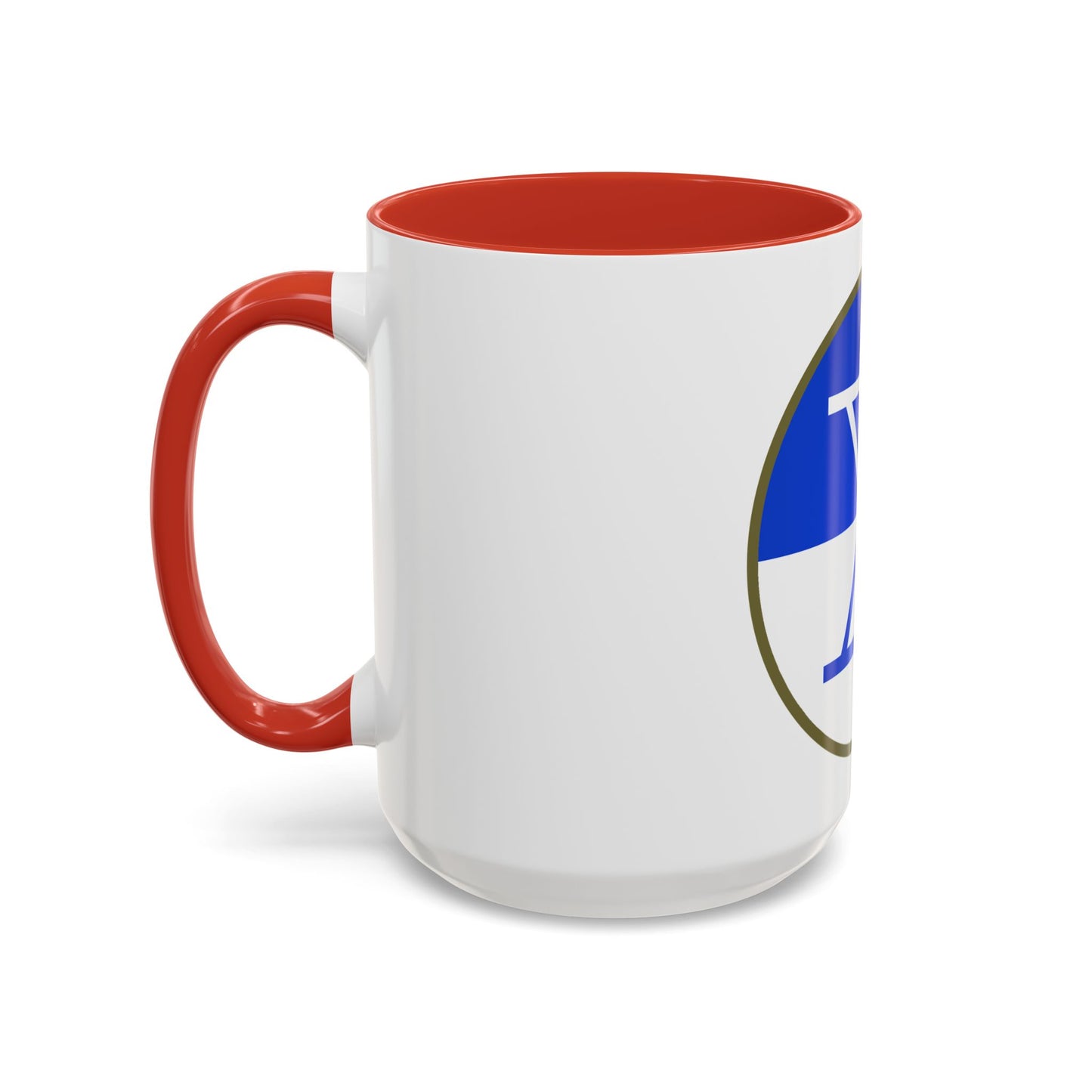 X Corps (U.S. Army) Accent Coffee Mug