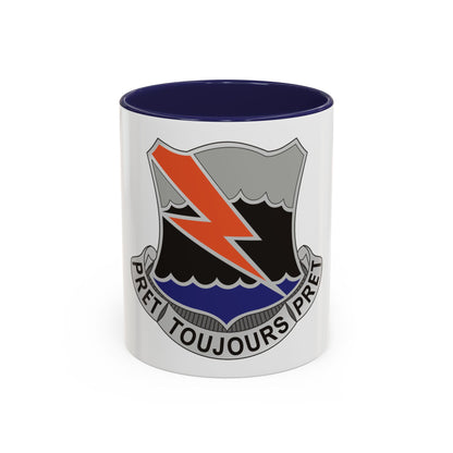 304 Signal Battalion (U.S. Army) Accent Coffee Mug