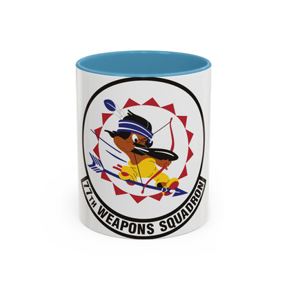 Tasse à café décorative du 77e escadron d'armes (US Air Force)