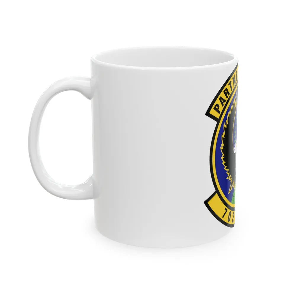 702d Munitions Support Squadron (U.S. Air Force) White Coffee Mug-Go Mug Yourself