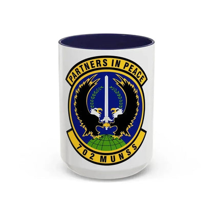 702d Munitions Support Squadron (U.S. Air Force) Accent Coffee Mug - Go Mug Yourself