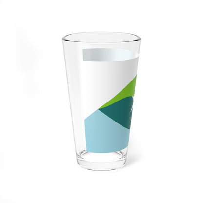 Flag of Park City Kansas (United States) Pint Glass 16oz