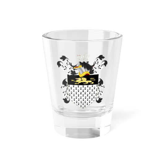 Coat of Arms of John Chester (United States) (Coat of Arms) Shot Glass 1.5oz