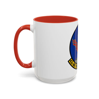 43 Air Mobility Squadron AMC (U.S. Air Force) Accent Coffee Mug