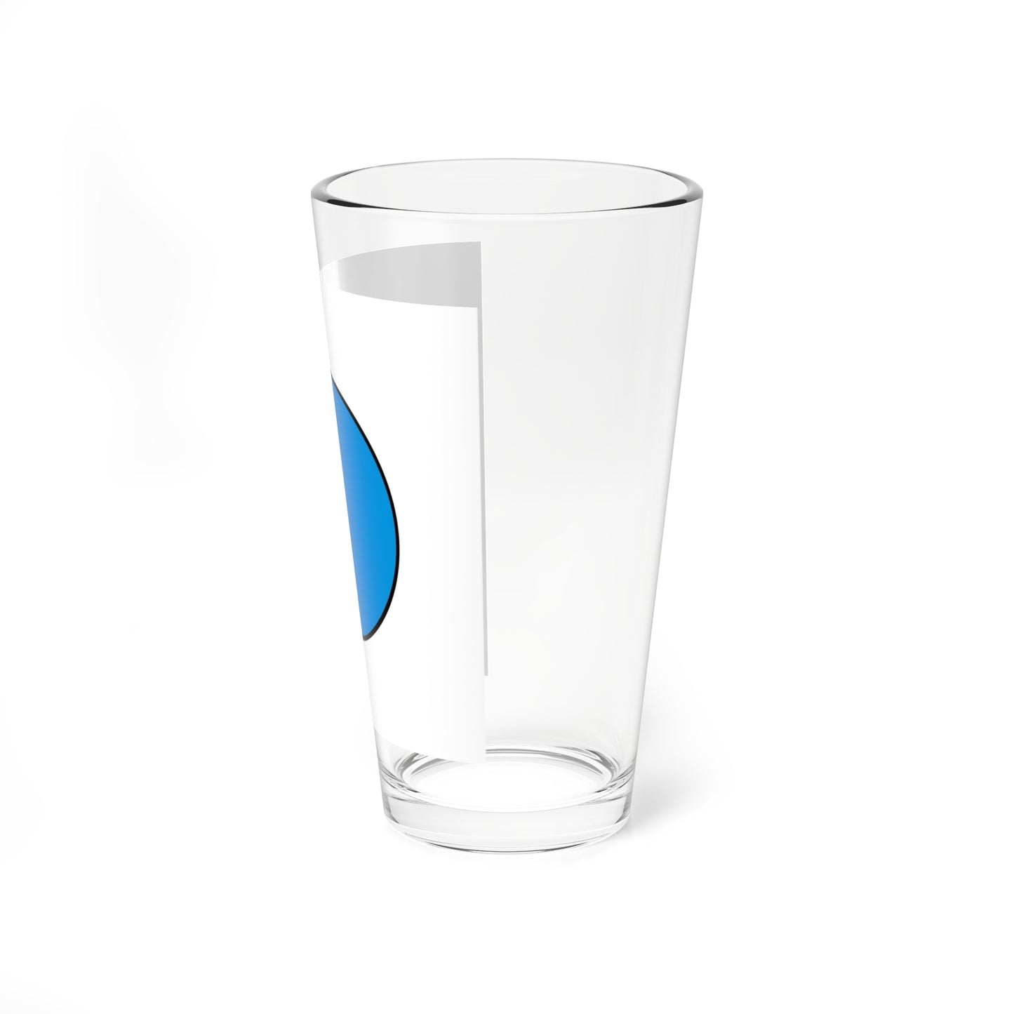 CHE Lenzburg Flag (Switzerland) Pint Glass 16oz