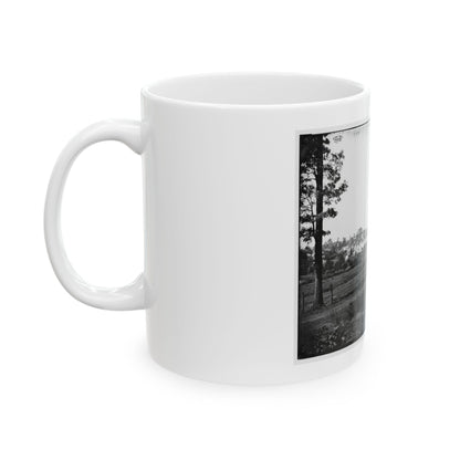 Culpeper, Va. Encampment On The Edge Of Town (U.S. Civil War) White Coffee Mug