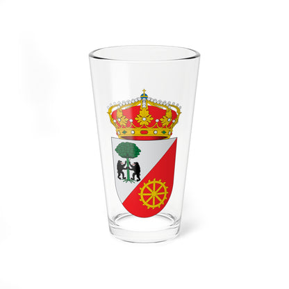 Escudo de Alcollarín (Spain) (Coat of Arms) Pint Glass 16oz