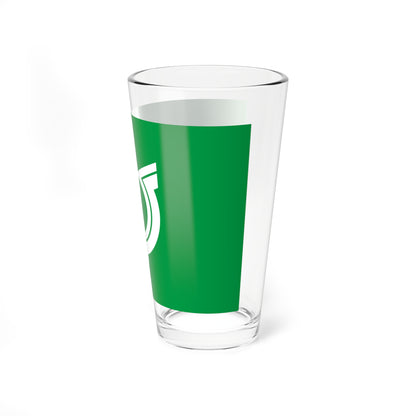 Flag of Kimitsu Chiba (Japan) Pint Glass 16oz